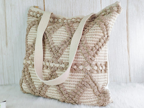 Desert Drift Textured Tote Bag