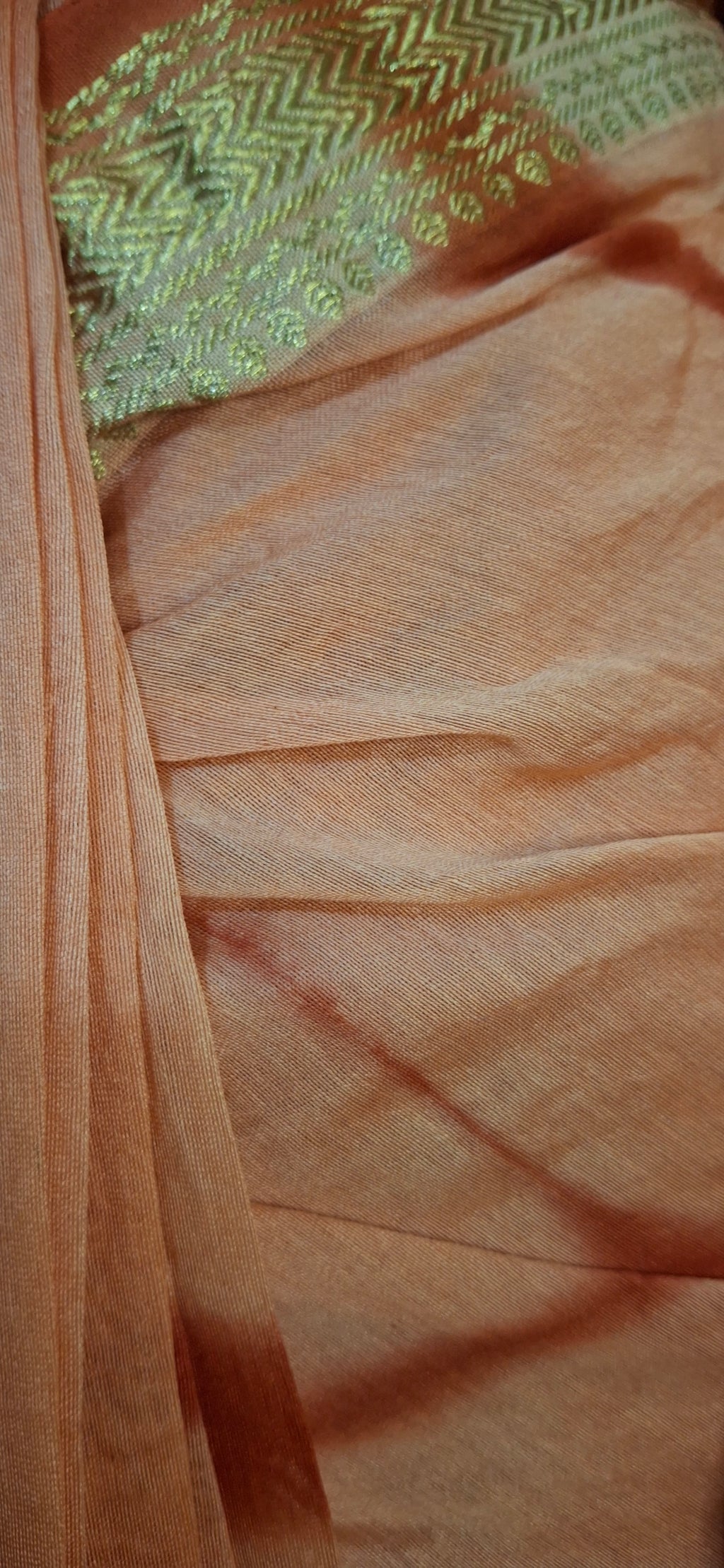 Ombre Shibori Maheshwari Silk Saree