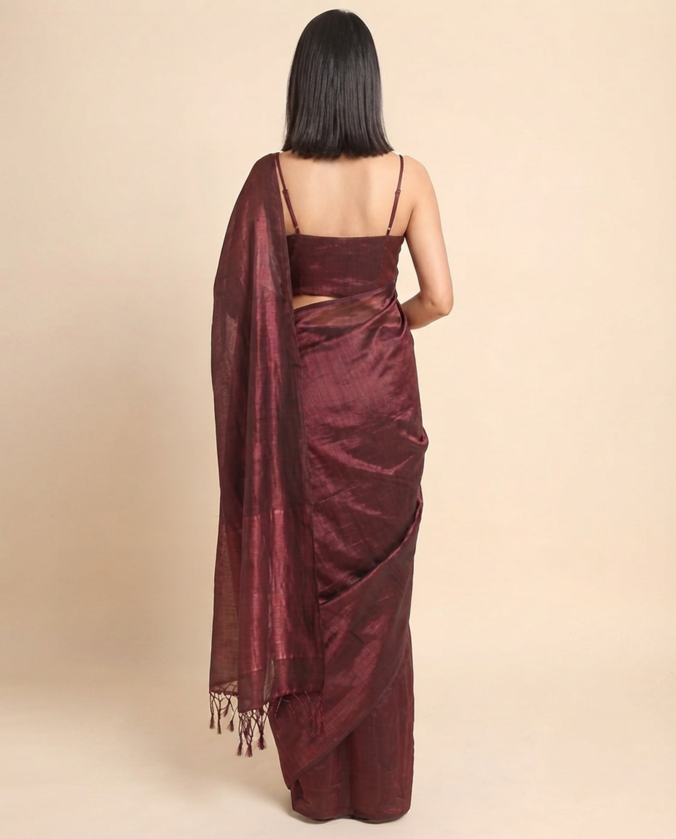 Raga Cotton Tissue Saree