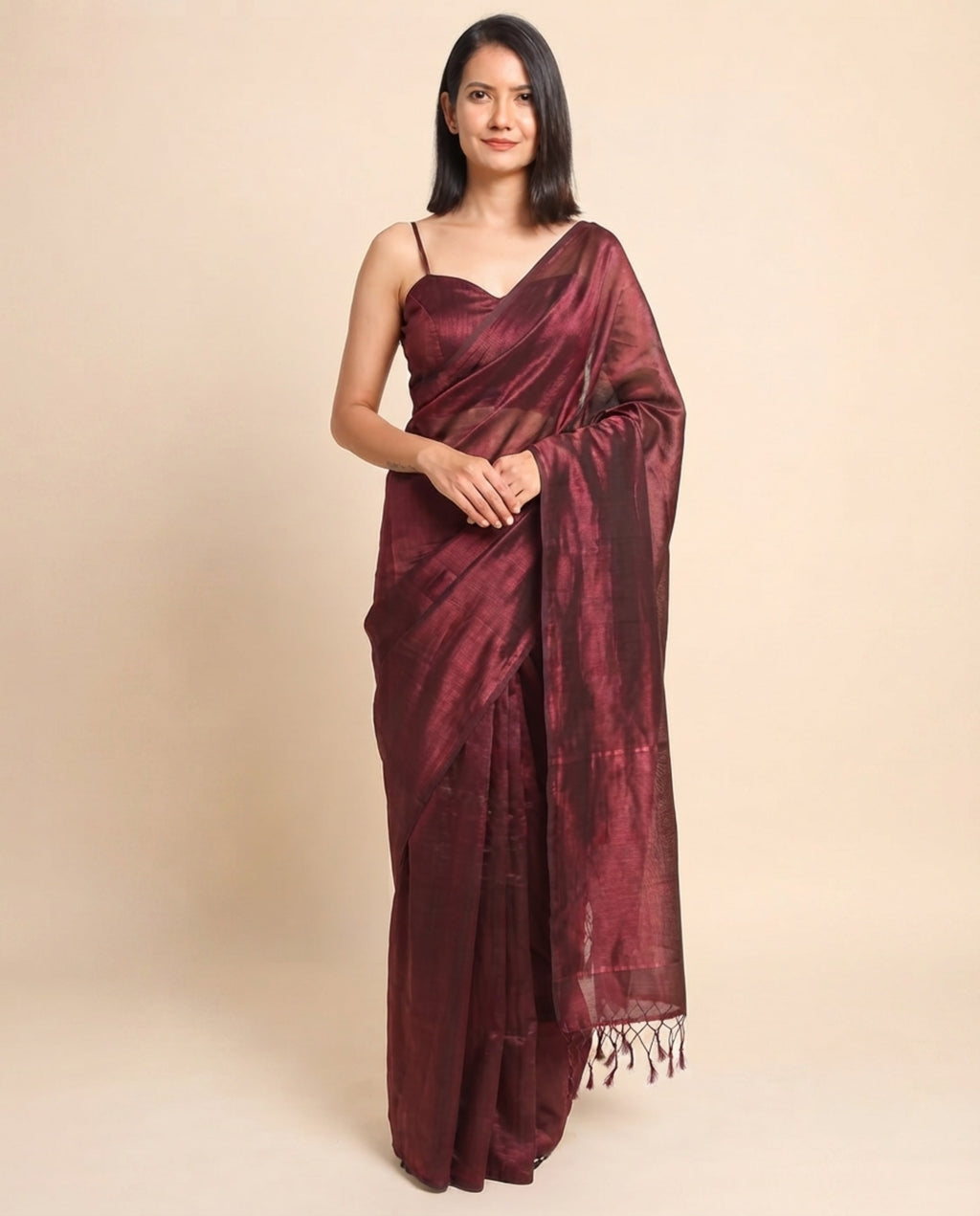 Raga Cotton Tissue Saree