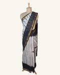 Shibori Tie-Dye Maheshwari Silk Saree