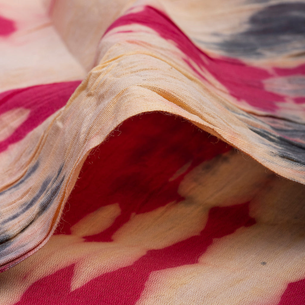 Red Shibori 100% Pure Cotton