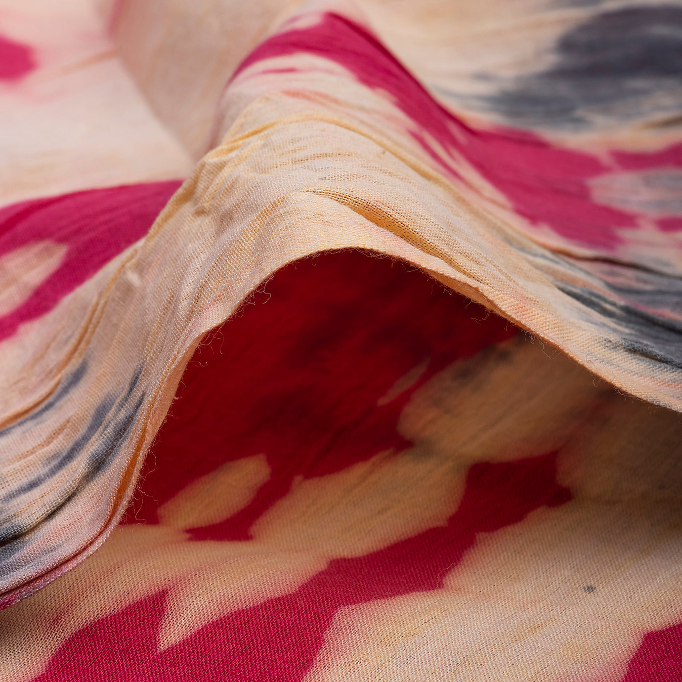 Red Shibori 100% Pure Cotton