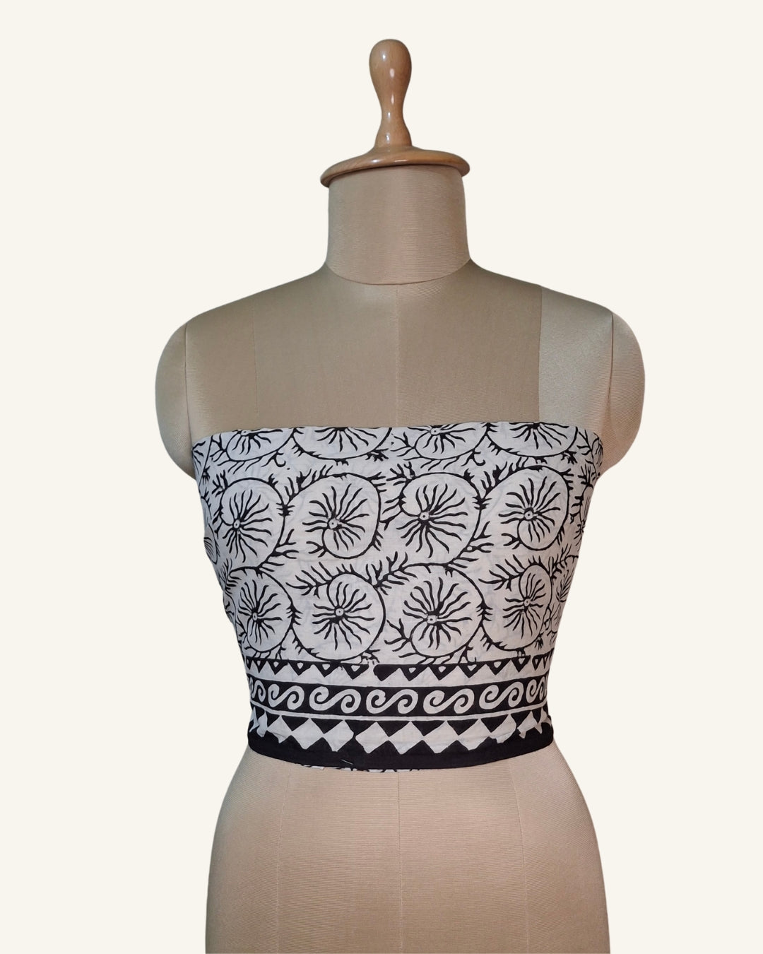 Mayura Hand Block Printed Cotton Saree