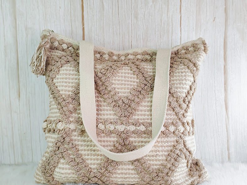 Desert Drift Textured Tote Bag