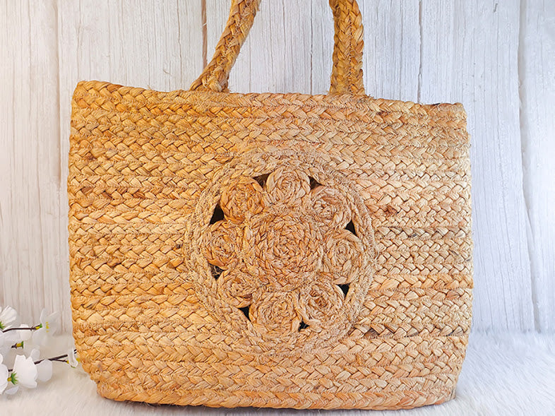 Dori Bloom Jute Bag