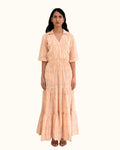 Kinnowi A-Line Tier Dress